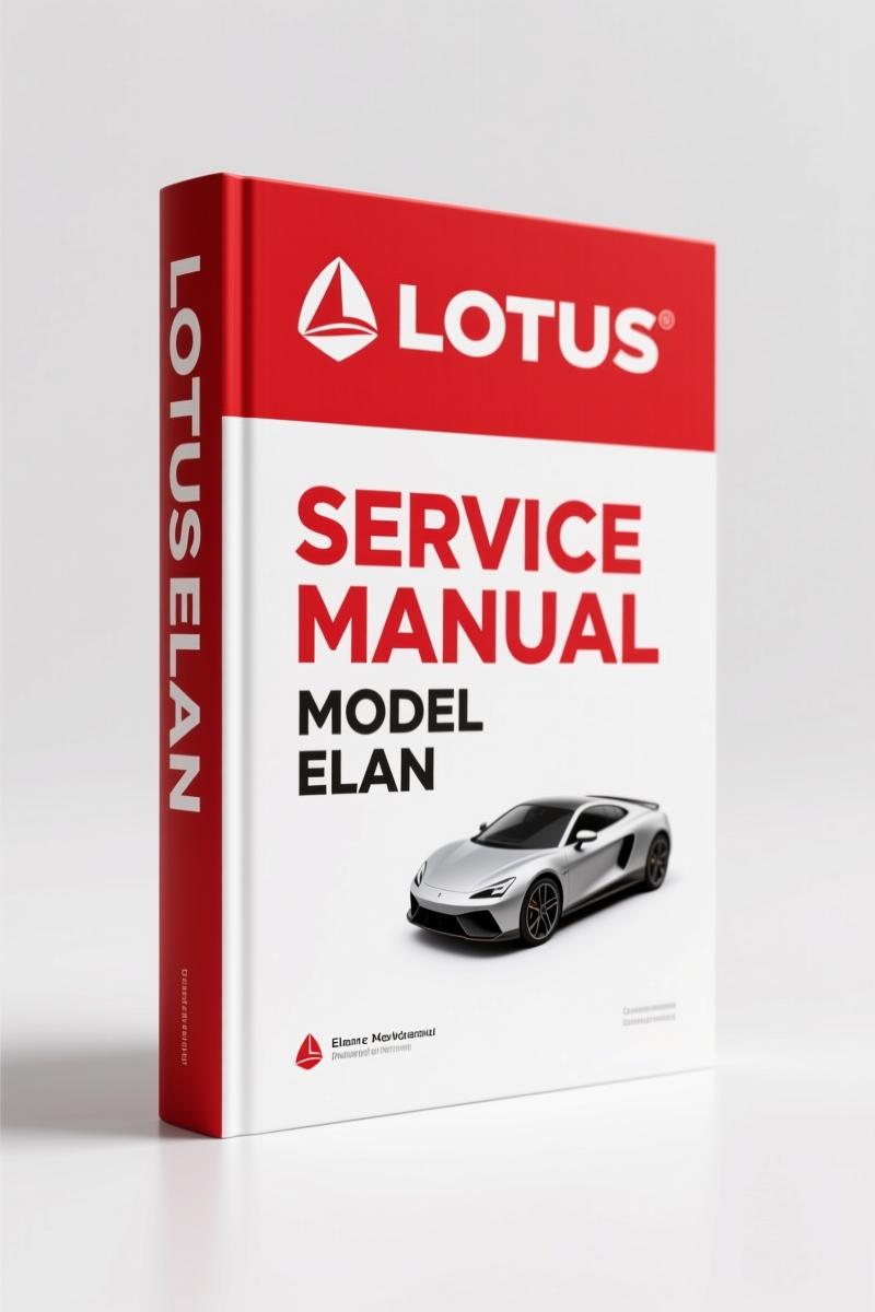 Lotus Elan Service Manual – OEM Engine Management Diagnostics