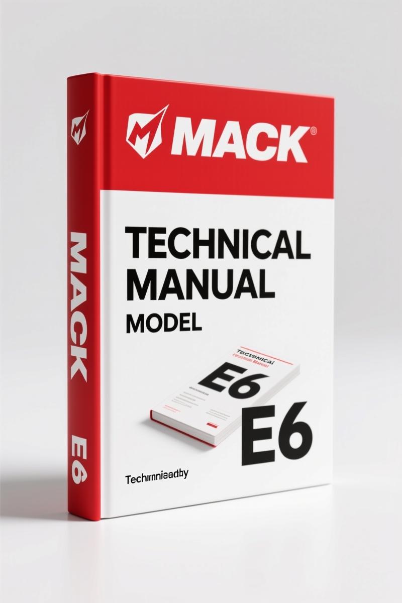 Mack E6 1994 Technical Manual – Factory Engine Specs & Procedures