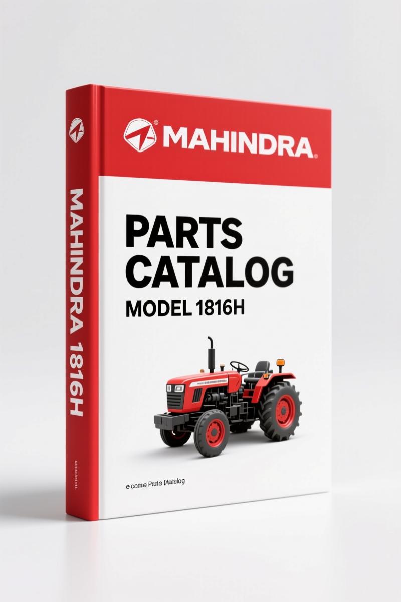 Mahindra 1816 HST, 1816H Parts Catalog – 82 Pages OEM Specs