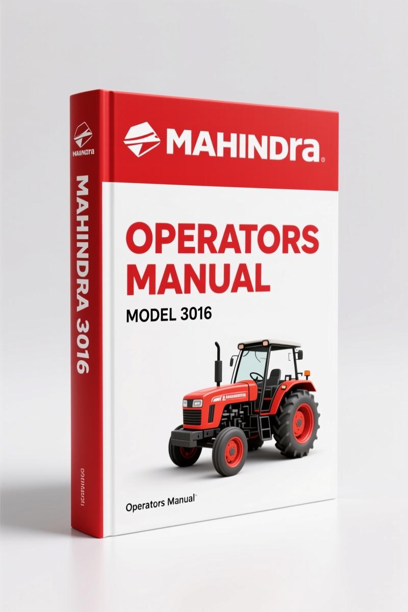 Mahindra 3016, 3616 Installation Manual – Factory Torque & Valve Kit Assembly