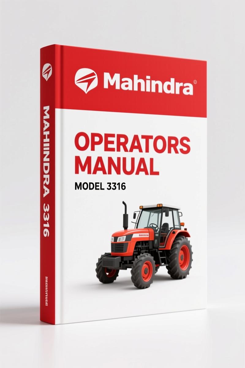Mahindra 3316 Operators Manual – Factory Specs & Maintenance