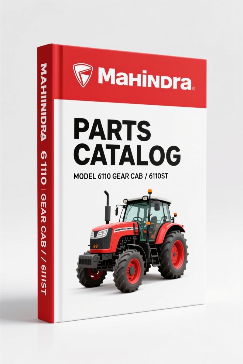 Mahindra 6110 Gear Cab, 6110ST 2011 Parts Catalog - 240 Pages