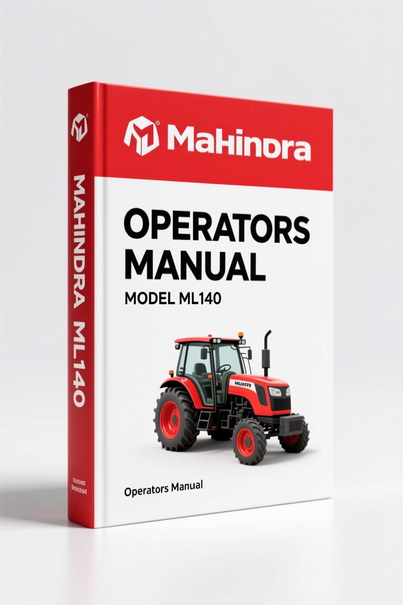 Mahindra ML140, ML141 Operators Manual – 72 Pages of Factory Specs