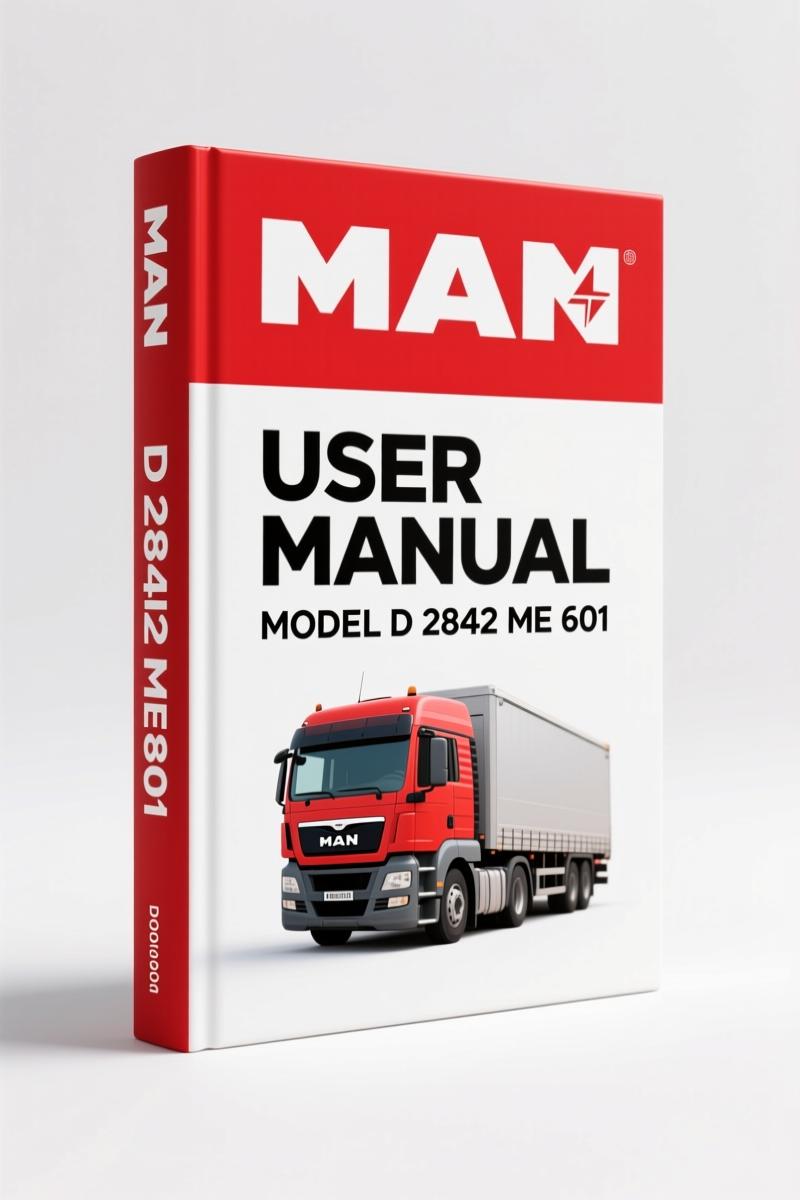 Manitowoc Crane D 2842 ME 601 User Manual – OEM Factory Specs