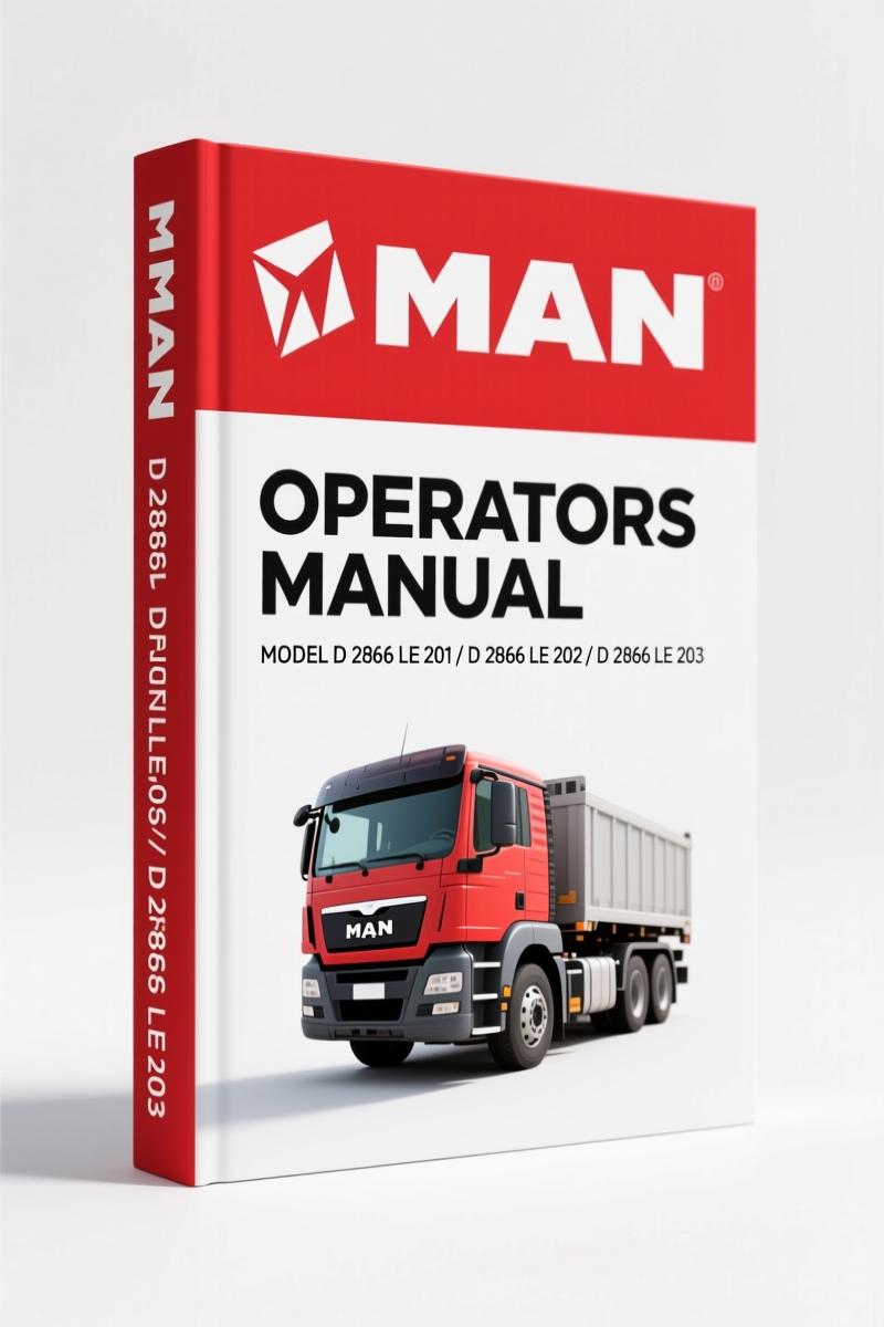 K-D Manitou D 2866 LE 201-211 Operators Manual – 42-Page OEM Forklift Engine Guide