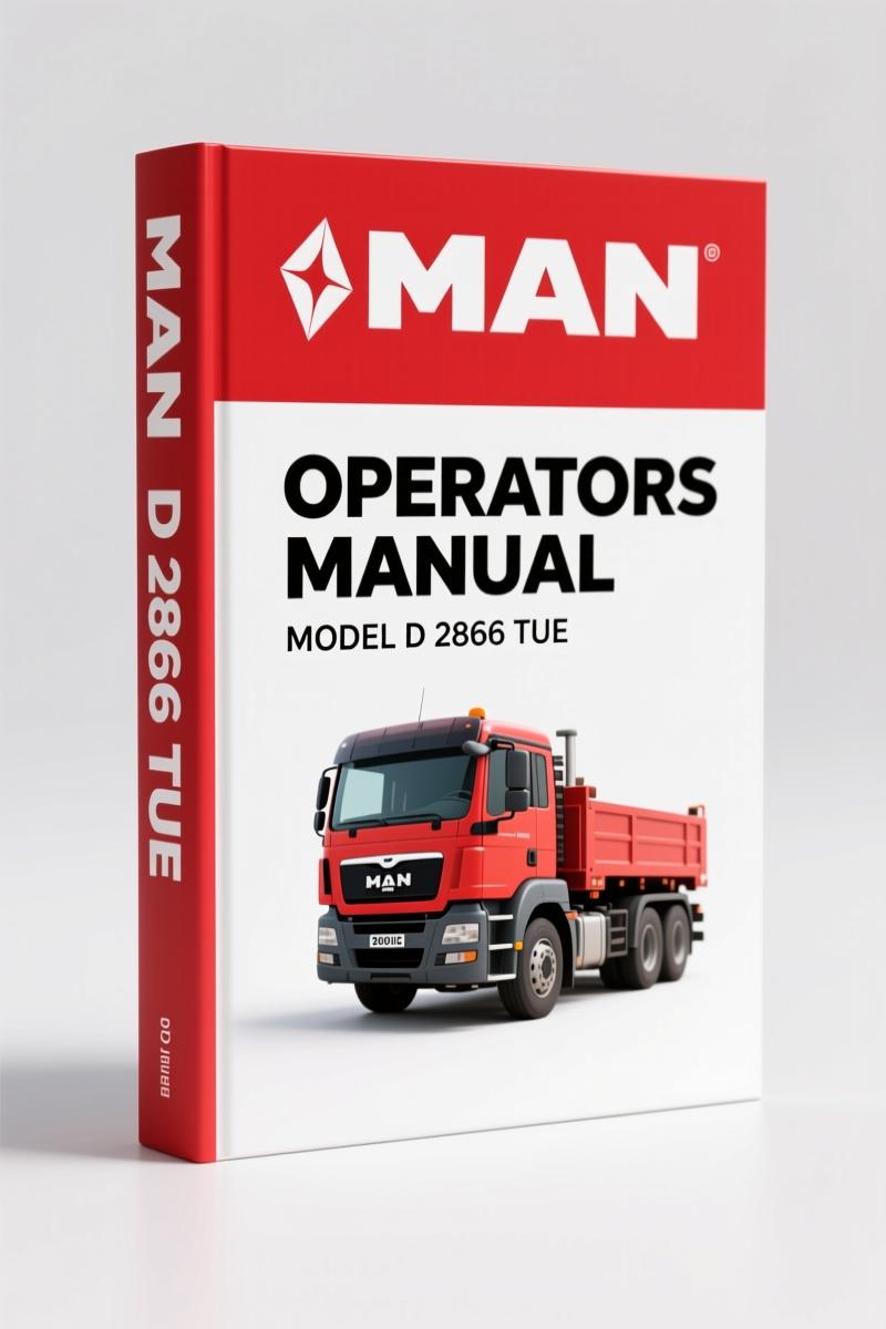 K-D Manitou D 2866 TUE Operators Manual – Factory Operating Instructions