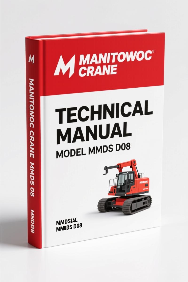 Manitowoc Crane D0836 LE 401, MMDS D08 Technical Manual – 130 Pages
