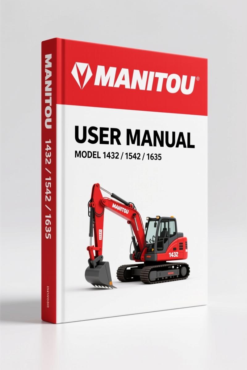 Manitou 1432, 1542, 1635, 1742, 1850 2005 User Manual – OEM Specs