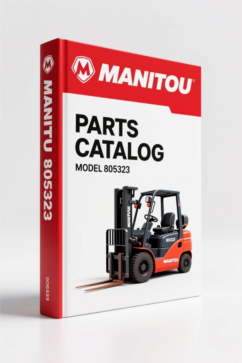 Manitou 805323 Parts Catalog – OEM 2-Stage Mast Parts Manual