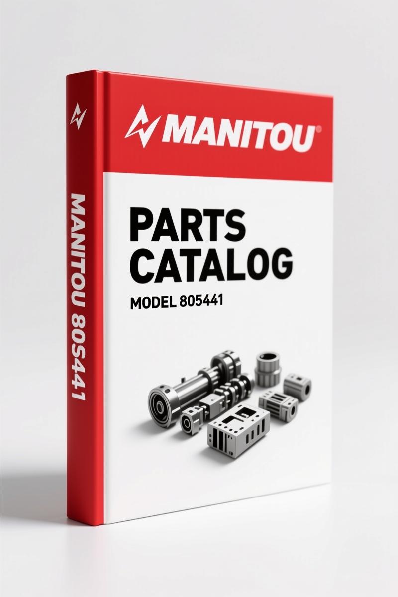 Manitou 805441 2008 Parts Catalog – 36 Pages, OEM Mast Parts Index