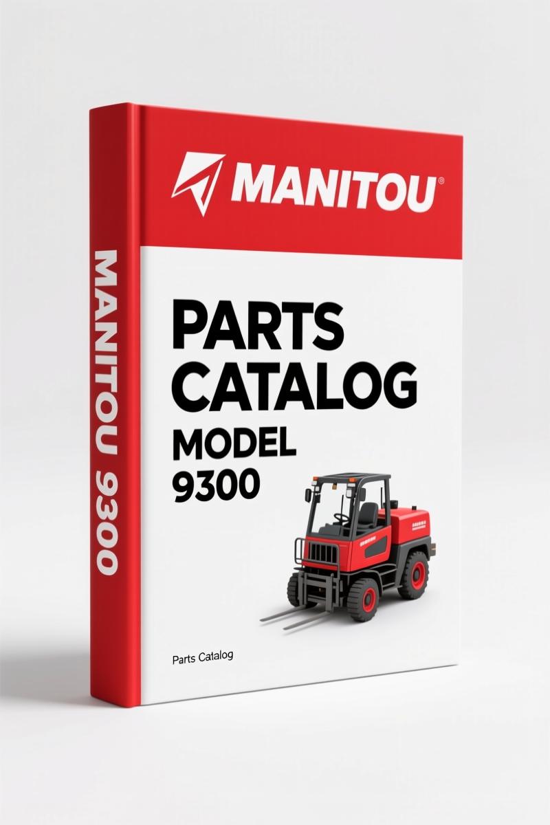 Manitou 9300 Parts Catalog: 28-Page Parts Manual for Mast Assemblies
