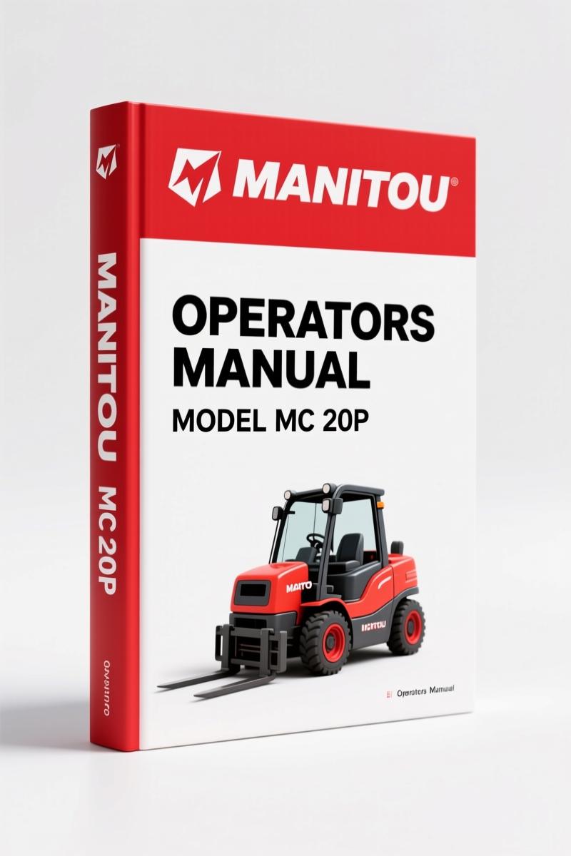 Manitou MC 20P 1984 Operators Manual – Factory Specs for Forklift