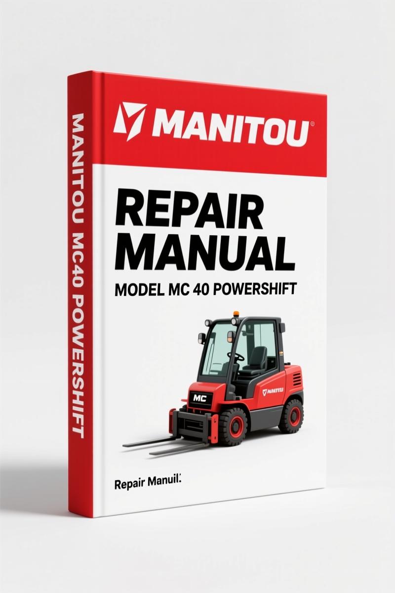 Manitou MC 40, MC 50, MC 60, MC 70, MC 60 Turbo POWERSHIFT 2001 Repair Manual (534 pages)