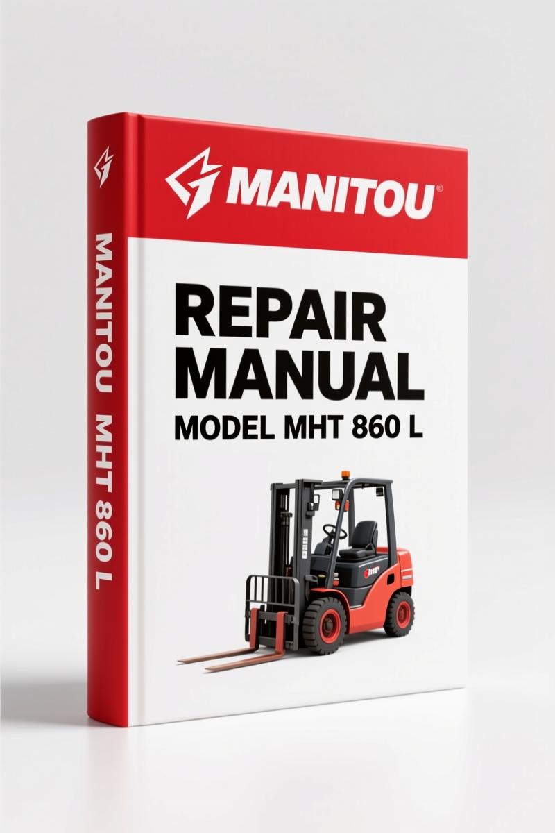 Manitou MHT 860 L 2006 Repair Manual – 708 Pages of Factory Specs