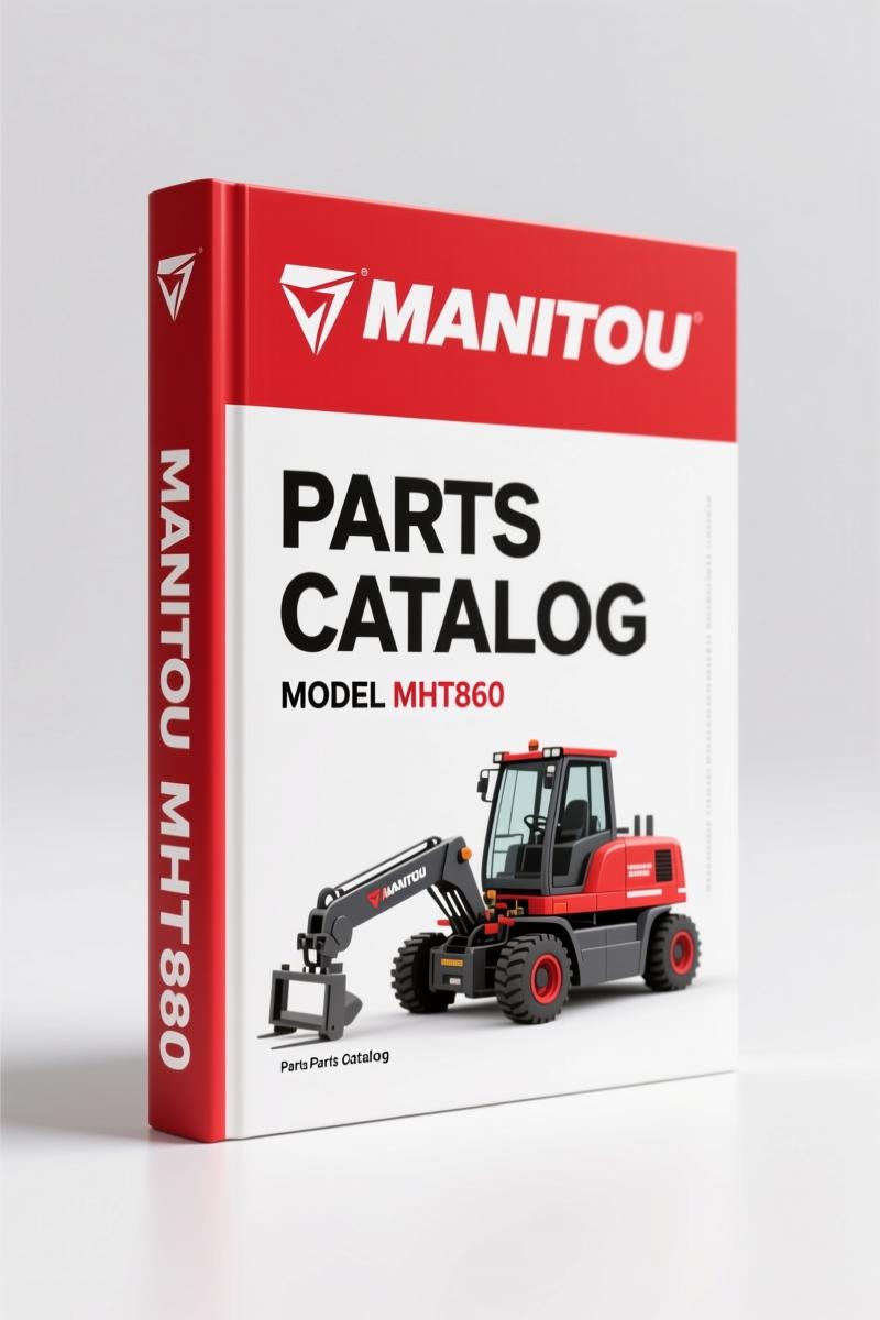 Manitou MHT860 2009 Parts Catalog – 555 Pages OEM