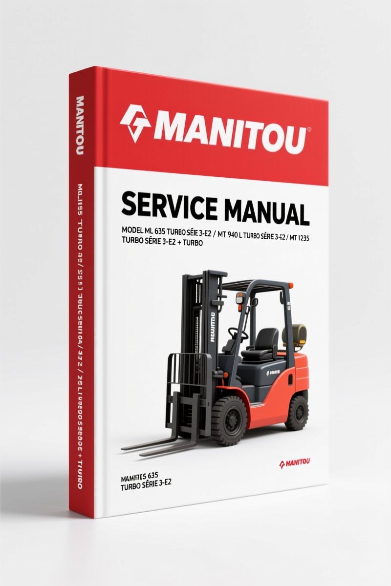 Manitou ML 635 Turbo Série 3-E2 Workshop Manual 2006 – 226 Pages