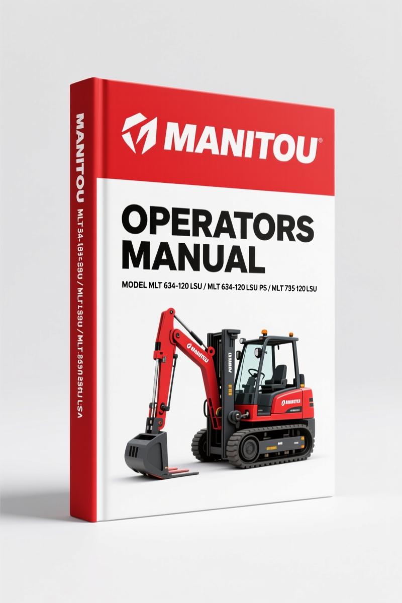 Manitou MLT 634-120 LSU, MLT 634-120 LSU PS, MLT 735-120 LSU 2011 Operators Manual