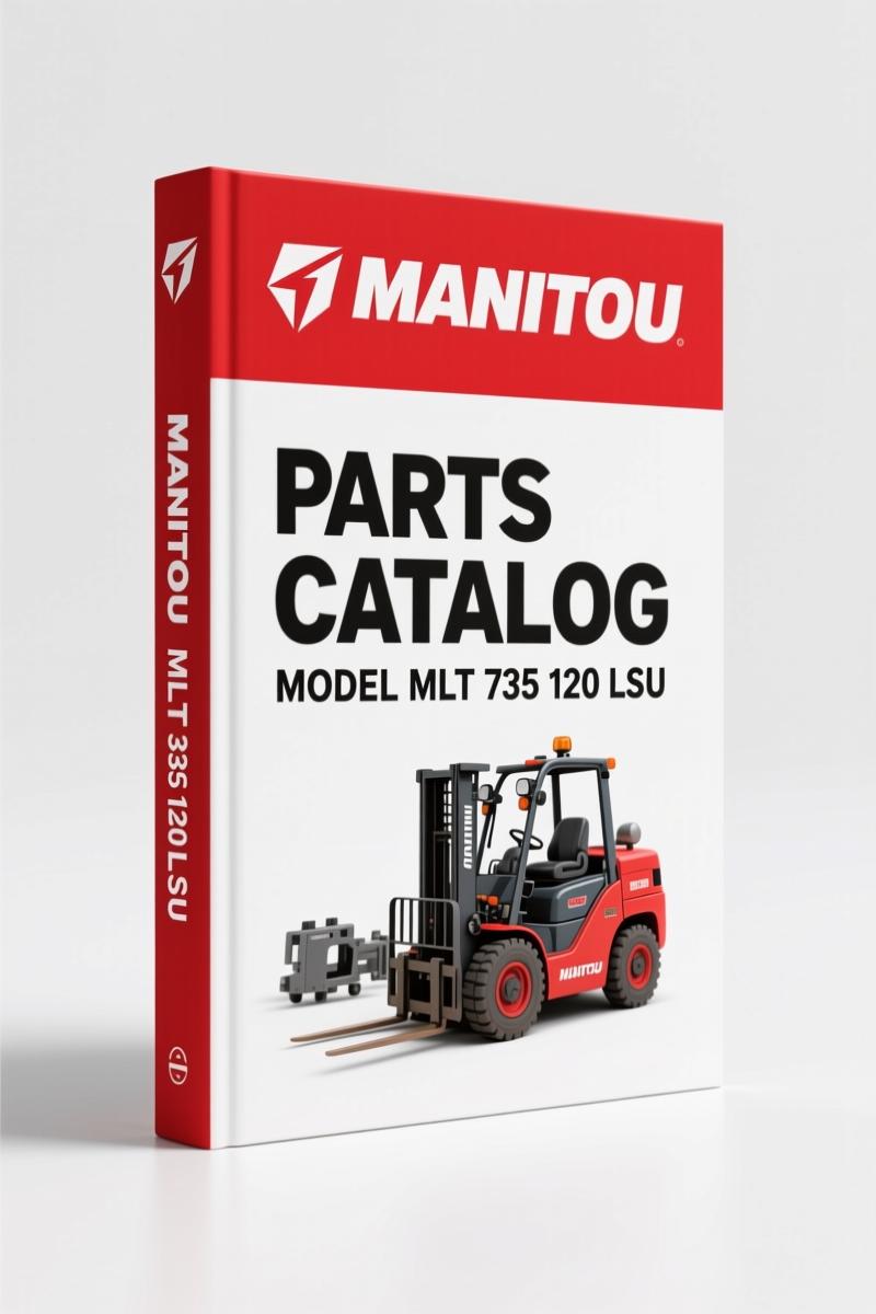 Manitou MLT 735 120 LSU 2011 Parts Catalog – 445 Pages OEM