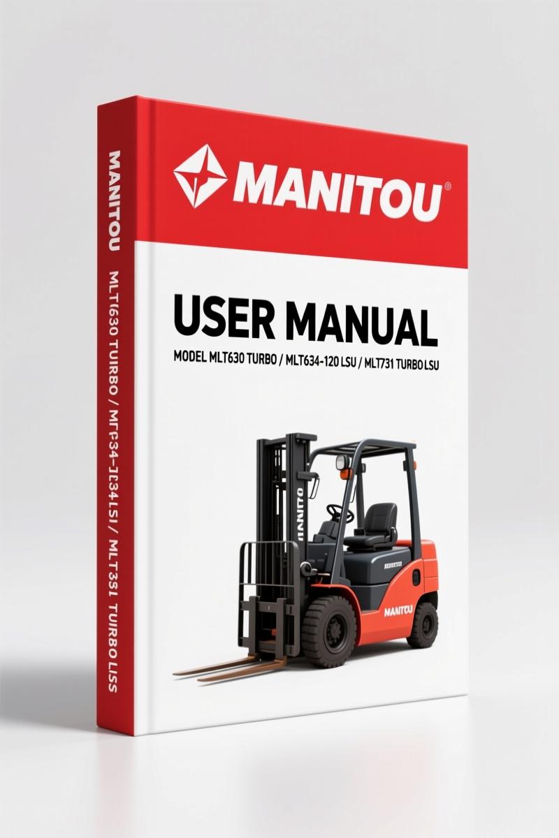 Manitou MT732, MLT634-120 LSU, MLT630 Turbo, MLT731 Turbo 2006 Manual