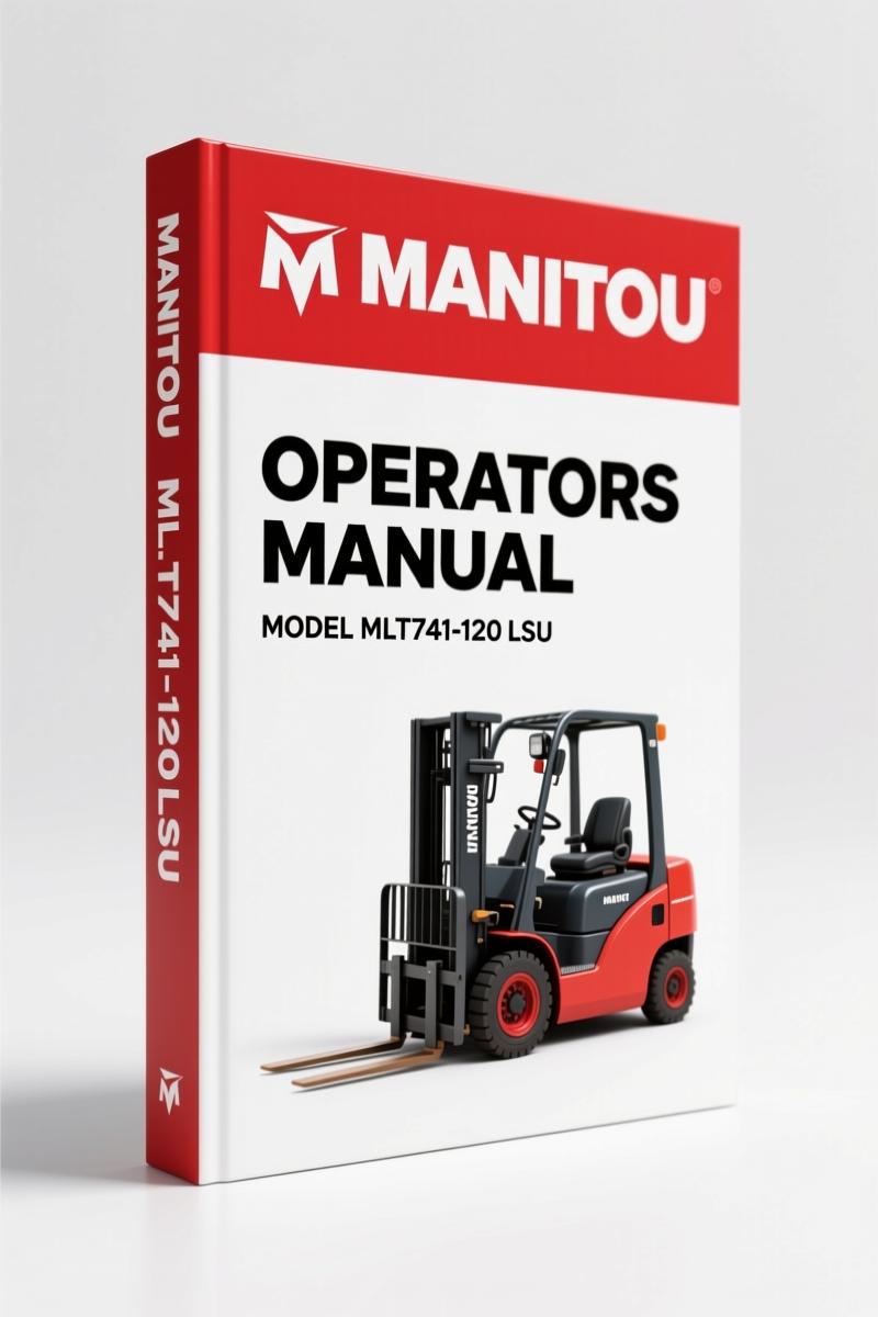 Manitou MLT741-120 LSU Operators Manual – 130-Page OEM Documentation
