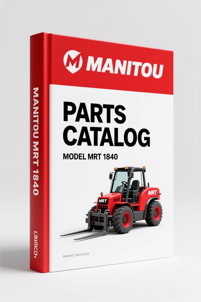 Manitou MRT 1840 1998 Parts Catalog – 206 Pages OEM