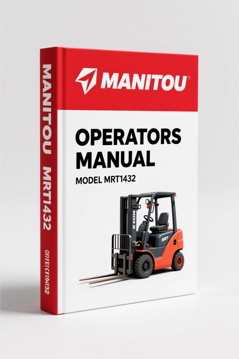 Manitou MRT1432, 386 2010 Operators Manual – Factory Operating Instructions for Rough Terrain Forklift