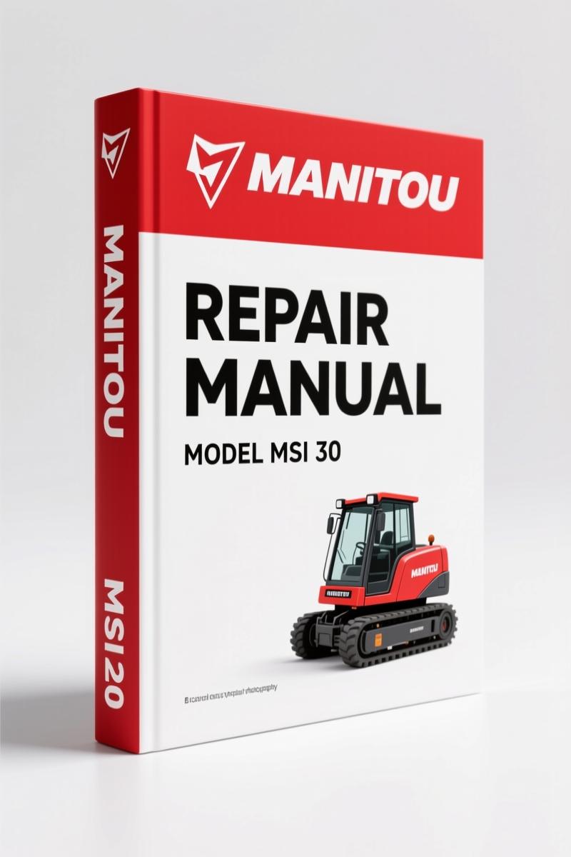 Manitou MSI 20, MSI 25, MSI 30 Operators Manual – 98-Page OEM Safety & Operation Guide