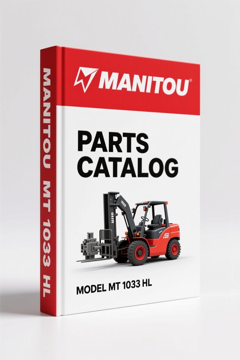Manitou MT 1033 HL Parts Catalog – 463 Pages OEM Exploded Views