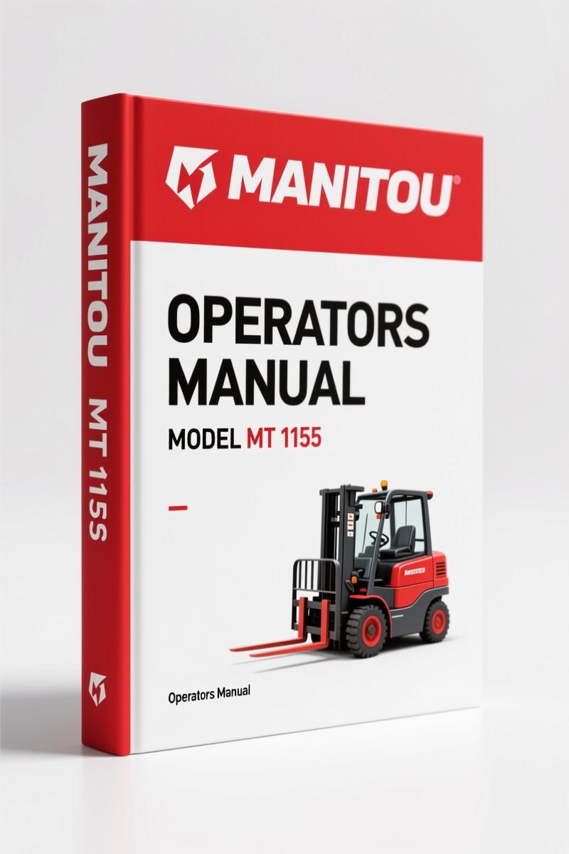 Manitou MT 1155 Operators Manual | OEM Factory Specs