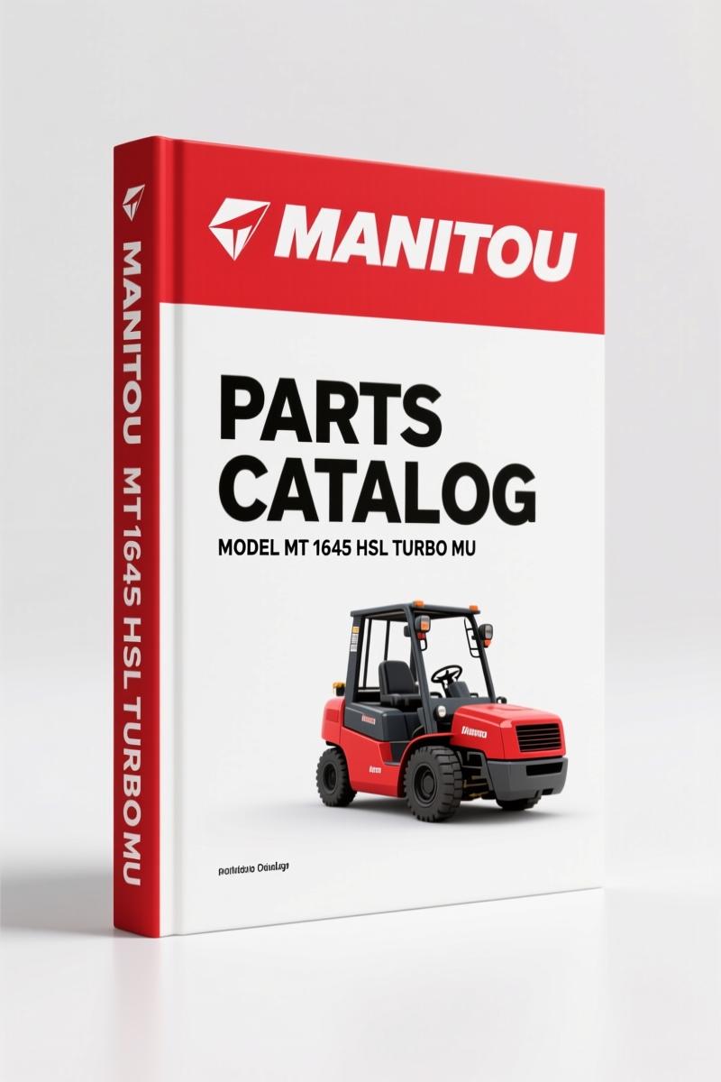 Manitou MT 1645 HSL Turbo MU Parts Catalog – 546 Pages OEM Exploded Views