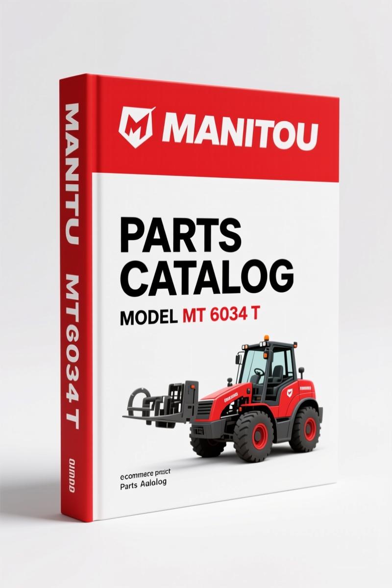 Manitou MT 6034 T Parts Catalog – 232 Pages OEM Parts Identification