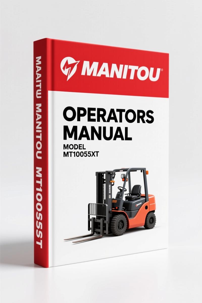 Manitou MT6642XT, MT8044XT, MT10055XT Operators Manual 102 Pages