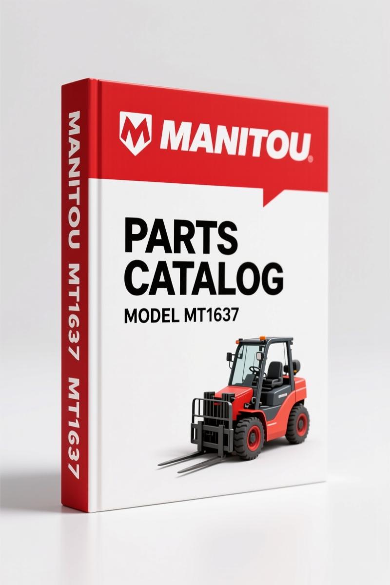 Manitou MT1330, MT1337, MT1637 1997 Parts Catalog - 210 Pages