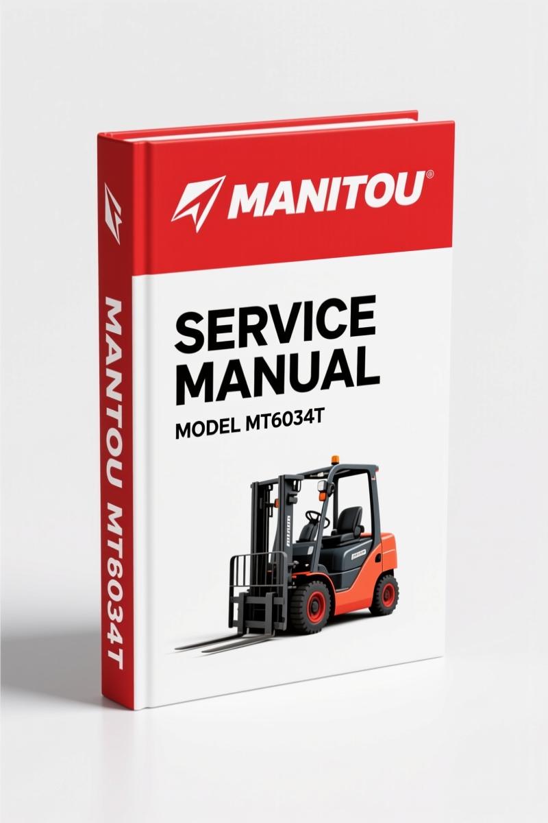 Manitou MT6034T Service Manual – 102 Pages OEM Factory Specs