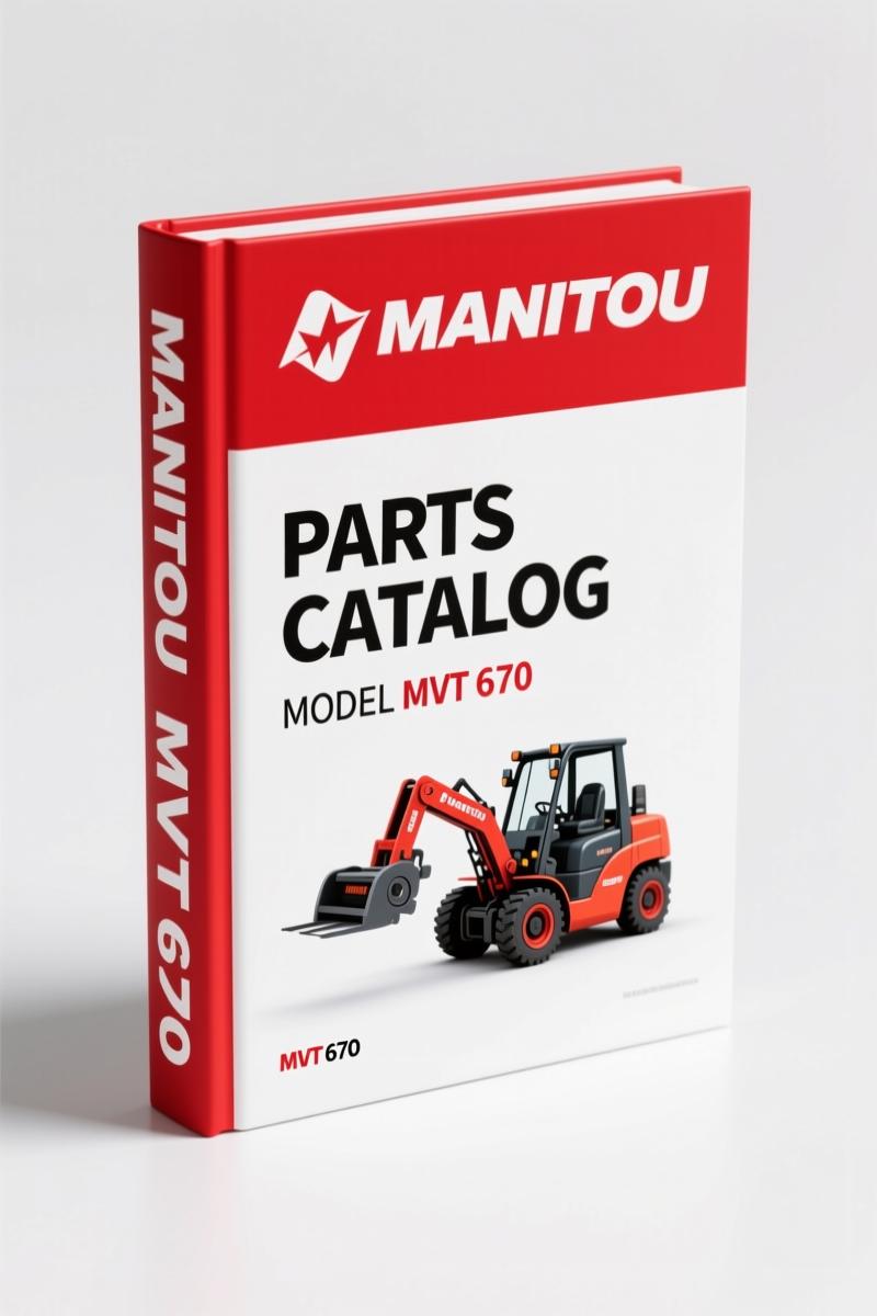 Manitou MVT 670 1996 Parts Catalog – 305 Pages OEM