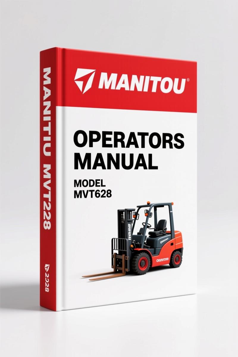 Manitou MVT628 Operators Manual – 106-Page OEM Forklift Guide