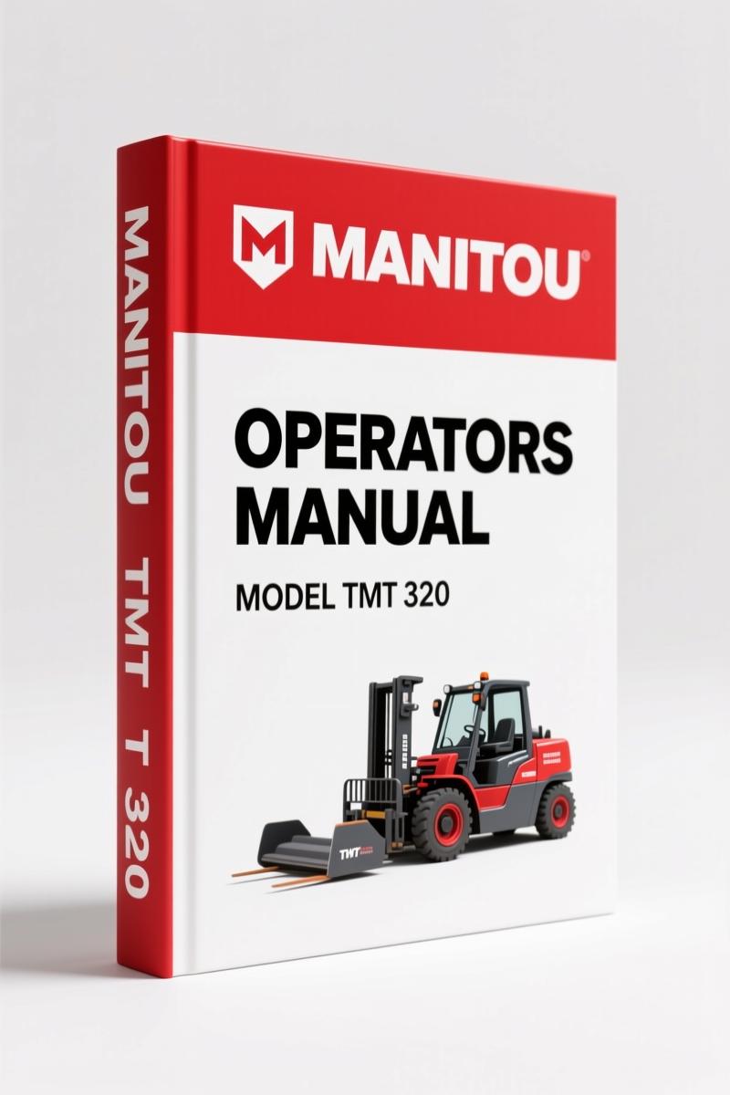 Manitou TMT 320 2010 Operators Manual for Rough Terrain Forklifts