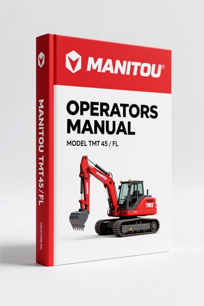 Manitou TMT 45, FL Operators Manual – 102-Page OEM Safety & Operating Guide
