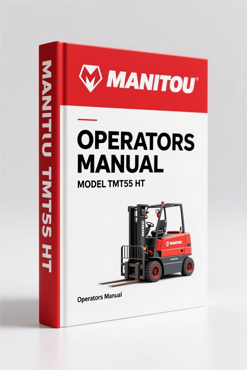 Manitou TMT55 HT, TMT55 XT 2011 Operators Manual – 105-Page OEM Guide