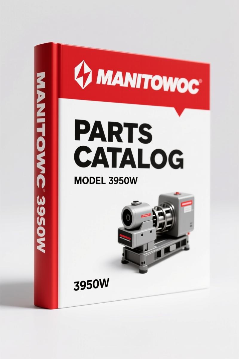 Manitowoc 3950W 2003 Parts Catalog – OEM Factory Parts Manual