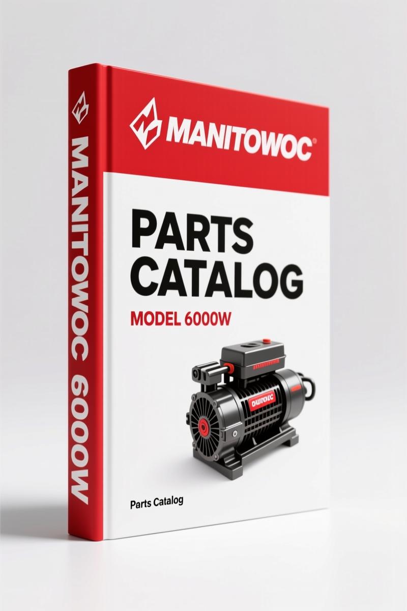 Manitowoc 6000W 2010 Parts Catalog – OEM 404-Page Technical Reference