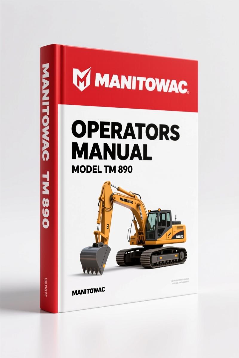 Manitowoc TM 890 1980 Operators Manual – OEM Crane Safety & Procedures