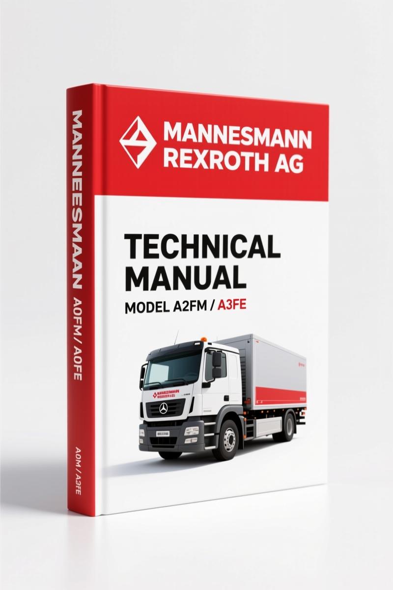 Mannesmann Rexroth A2FM, A2FE 1999 Technical Manual – Factory Specs
