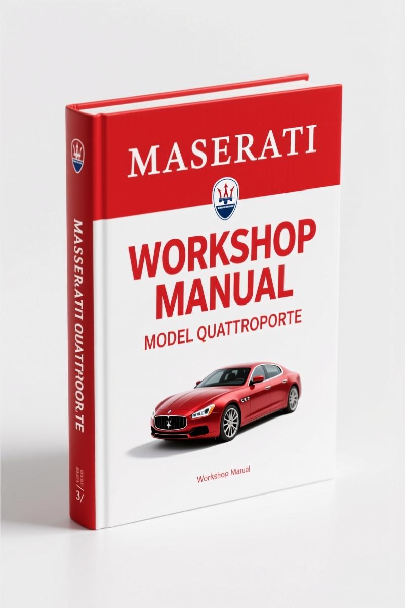 Maserati Quattroporte 2000 Technical Manual – Factory Engine Specs & Procedures