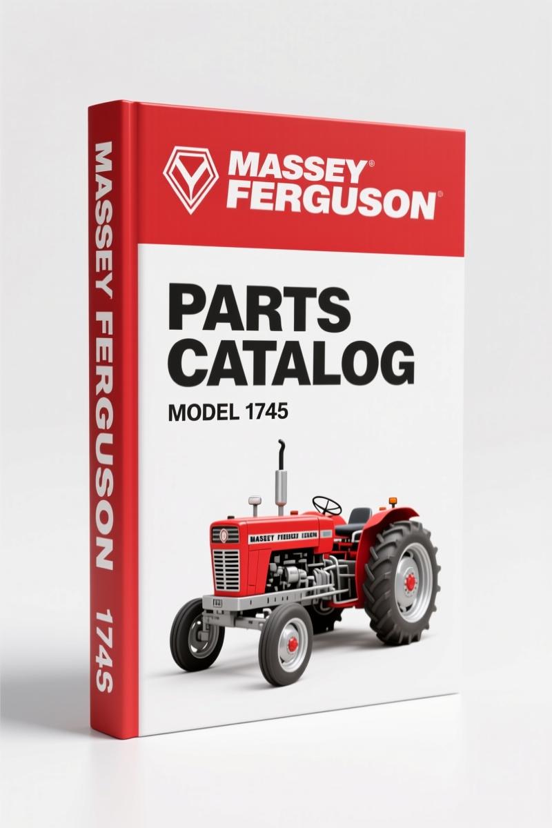 Massey Ferguson 1745 2005 Parts Catalog – 133 Pages OEM