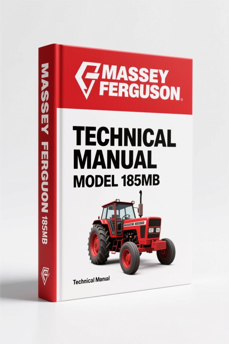 Massey Ferguson 185MB 2005 Technical Manual – 359 Pages OEM Parts Catalog