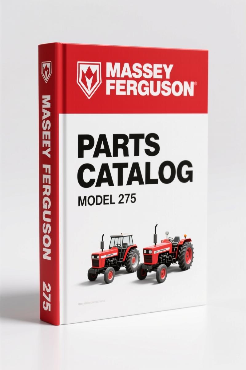 Massey Ferguson 275 2000 Parts Catalog – 431 Pages OEM Factory Specs