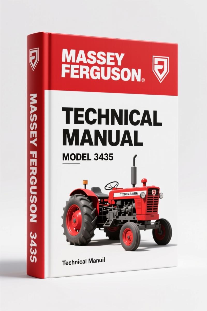 Massey Ferguson 3425-3455 2004 Technical Manual – Parts Catalog