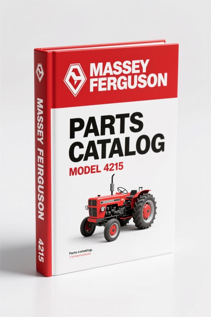 Massey Ferguson 4215, 4220 2001 Parts Catalog – 582-Page OEM Factory Index