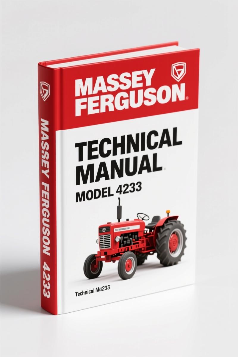 Massey Ferguson 4233 2001 Technical Manual – 605 Pages OEM Parts Data